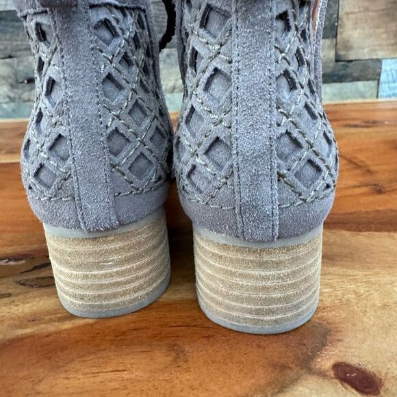 Jeffrey Campbell Tan Cutout Ankle Booties - Picture 3 of 9